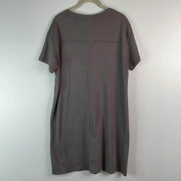 OLD NAVY Panther Grey Vintage Vibe Short Sleeve Pocket T-Shirt Dress Coastal S - Picture 7 of 11